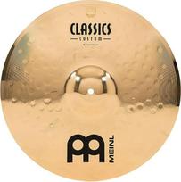 "Meinl Cymbals Classics Custom Brilliant Powerful Crash - 16 colių (video) būgnų lėkštės (40,64 cm) B12 Bronze, Brilliant Finish (CC16PC-B)