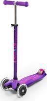 "Micro Scooters Maxi Led Deluxe" - violetinės spalvos