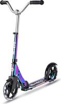 "micro™ Cruiser LED", originalus, vaikiškas paspirtukas nuo 5 metų, reguliuojamo aukščio ir sulankstomas, su LED ratukais, stilinga V formos rankena ir dideliais ratais, paspirtukas berniukams ir mergaitėms