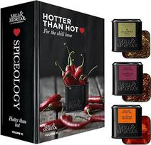 "Mill & Mortar" čili prieskonių dovanų rinkinys, "Jalapeño", "Chipotle" ir "Cayenne", 3 aitriųjų paprikų rūšys be druskos ir priedų, dovanos vyrams