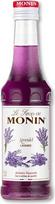 "Monin" levandų sirupas (1 x 0,25 l) - levandų sirupas kokteiliams, limonadams, moktakliams ir desertams - gėlių gėrimo sirupas barams, virtuvei ir kūrybiniams gėrimams