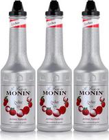 "Monin" vaisių tyrės mišinys "Lychee", 1,0 l, 3 vnt.