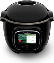 "Moulinex Cookeo Touch Multicooker", išmanioji, aukšto slėgio "Touch Connect WiFi" juoda