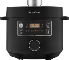 "Moulinex Epic Turbo Cuisine CE7548" elektrinė slėginė viryklė, 1090 W, 10 automatinių programų, garintuvo krepšys, juoda