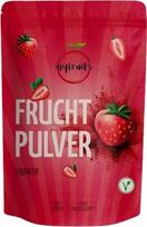 "myfruits" braškių milteliai 350 g - liofilizuotų vaisių milteliai, pagaminti iš 100 % braškių, be priedų, veganiški ir be glitimo