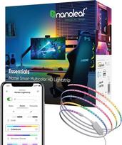 "Nanoleaf Matter Essentials HD Lightstrip", 5 m adresuojama RGBIC LED juosta - išmanioji, "Matter" per "WiFi", "Bluetooth", 16 milijonų spalvų LED juostos, veikia su "Alexa", "Google", "Apple", dekoravimui ir žaidimams
