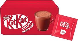 "Nestlé KitKat" kakavos gėrimas, aromatizuotas kakavos gėrimas paketėliuose su iš dalies nugriebto pieno milteliais, mažai riebalų turinčio kakavos ir vaflių skonio, 40 atskirų porcijų, pakuotė po 1 (40 x 28 g)