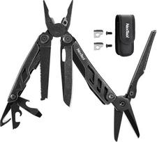"NexTool Flagship Pro" daugiafunkcinis įrankis 16 in 1 sulankstomos nerūdijančio plieno daugiafunkcinės replės, kišeninis peilis su butelių ir skardinių atidarytuvu, žirklės, peilis ir pjūklas stovyklavimui, remontui, dovanos vyrams