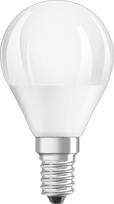 "Osram Lamps" reguliuojamo ryškumo LED lemputė su E14 lizdu, šiltos baltos spalvos (2700 K), "Teardrop" formos, 4,5 W, pakeičianti 40 W lemputę, matinė, "LED Superstar Classic P", 6 vnt.