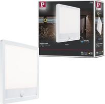 "Paulmann" 94663 LED lauko šviesos skydas "Lamina" su judesio jutikliu IP44 Kvadratinis, įskaitant 1 x 14,5 W šiltai baltos spalvos lauko šviesos skydą Plastikinis šviesos skydas 3000 K