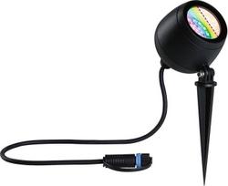 "Paulmann" 94769 Plug & Shine LED sodo prožektorius Kikolo Smart Home Zigbee IP65 6,2 W 400 lm Dimmable 261 mm Antracitas Kst/Aliuminis 3000-6500K RGBW+