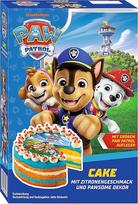 "PAW Patrol" citrinų skonio torto mišinys spalvingam tortui su "PAWfect" dekoru ir dideliu "Paw Patrol" vafliniu papuošalu, 1 x 307 g