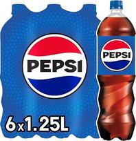 "pepsi Original", kola su kofeinu, vienkartiniai buteliai (6 x 1,25 l) (pakuotės dizainas gali skirtis)