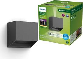 "Philips Alix" itin efektyvus lauko sieninis šviestuvas 2700K 800lm antracito spalvos