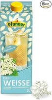 "Pfanner The White Lemon Elderflower Iced Tea" ledinė arbata su citrinų sultimis - 2 l "Tetra Pak" pakuotė (6 vnt.)