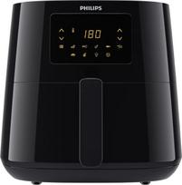 "Philips Essential Airfryer XL" - 6,2 l, keptuvė be aliejaus, "Rapid Air" karšto oro technologija, jutiklinis ekranas, "NutriU" programėlė su receptais, 2000 W, 15 x 15 x 14 cm, juoda (HD9270/90)