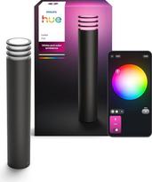 "Philips Hue Lucca" LED žibintas, skirtas naudoti lauke, reguliuojama balta ir spalvota šviesa, 1100 lm, su A60 lemputėmis, reguliuojamas apšvietimas, IP44, atsparus oro sąlygoms, sertifikuotas "Matte", "Zigbee