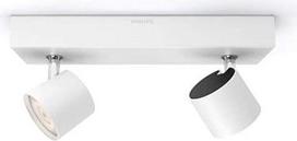 "Philips myLiving Star Warmglow" 1 lemputės prožektorius, 500 lm, metalinis, 4,5 W, integruotas, baltas, 11 x 11 x 8,5 cm, 5624031P0