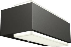 "Philips" itin efektyvus lauko sieninis šviestuvas "Stratosphere", aukštyn/žemyn, 3,8 W, 2700 K šiltai balta šviesa, IP44, atsparus oro sąlygoms, antracito spalvos