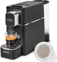 "POLTI Coffea S15B" espreso aparatas, suderinamas su 44 mm E.S.E. padėkliukais, 0,85 l vandens rezervuaras, 19 barų siurblio slėgis, juodas