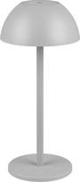 "Reality Leuchten Ricardo R54106177 LED lauko stalinis šviestuvas su akumuliatoriumi, plastikinis "Ultimate Grey", 1,7 W LED, 4 krypčių jutiklinis