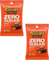 "Reese's Zero Sugar" miniatiūriniai puodeliai - 2 vnt. - šokoladiniai saldainiai ir žemės riešutų sviestas - klasikiniai skanėstai, kuriuos pamils visi