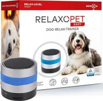 "RelaxoPet Easy", gyvūnų atsipalaidavimo treniruoklis, raminantis visus šunis, aukšto dažnio garsų pasauliai atsipalaidavimui, sertifikuotas TÜV. Žinomas iš "Liūto urvo", be baterijų