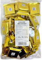 "Ritter Sport Mini Gold Treasure" pakuotė 30 x 16,67 g = 500 g maišelis