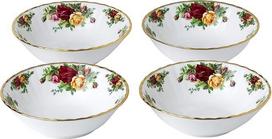 "Royal Albert" 1051424 "Old Country Roses" dubenėliai, 4 vnt., kaulinis porcelianas, įvairiaspalviai