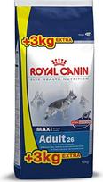 "Royal Canin Dog Food Maxi Adult Dry Mix" 15 kg + 3 kg "Extra Free" (iš viso 18 kg)