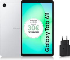 "Samsung Galaxy Tab A11" 8,7 colių, "Wi-Fi", 8/128GB, sidabrinės spalvos