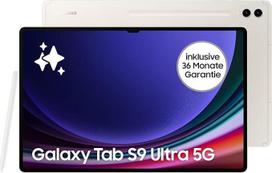 "Samsung Galaxy Tab S9 Ultra AI Android Tablet 5G 256GB/12GB RAM MicroSD kortelės lizdas + S Pen Simlock nemokamai be sutarties smėlio spalvos + 36 mėnesių garantija [Amazon išskirtinis]