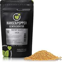 "Spicy Pro" serijos garstyčių sėklos, prieskoninės žolelės, aukščiausios kokybės 1 kg geltonos spalvos