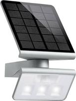 "Steinel XSolar L-S" LED saulės lemputė sidabrinė, 1,2 W, 150 lm, 140° judesio jutiklis, 8 m veikimo nuotolis, monokristalinė saulės baterija