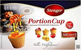 "Stenger Portions Cup" vafliniai puodeliai, 300 vnt. (300 x 1,7 g)
