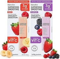 "Superfood Smoothie" įprastinis pradinis rinkinys (1 x raudonas, 1 x violetinis)