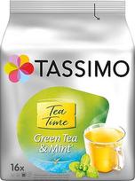 "Tassimo Tea Time" žaliosios arbatos su mėtomis kapsulės - 16 gėrimų