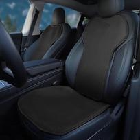 "TOPABYTE" automobilio sėdynių užvalkalai "Tesla Model 3 Highland 2017-2026" pagal užsakymą pagaminti apsauginiai sėdynių užvalkalai, skirti apsaugoti priekinę sėdynę, galinę sėdynę, keturis sezonus, universalūs, juodi (be logotipo)