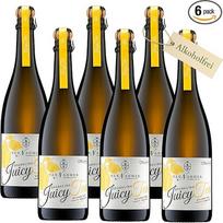 "van Nahmen" ekologiška putojanti "Juicy Tea" baltoji arbata "Tahiti Vanilla Quince" - arbatos ir sulčių aperityvas be alkoholio - veganiškas ir sausas vaisinis - 6 x 750 ml