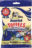 "Walkers Nonsuch Assorted Toffees & Chocolate Eclairs", 150 g (pakuotė po 1)