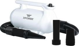 "XPower Pet Dryer" reguliuojamo greičio ir temperatūros reguliatorius šunų džiovintuvas, naminių gyvūnėlių plaukų džiovintuvas su 3 antgaliais (B-163)