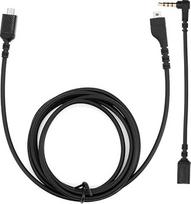 1,5 m pakaitinis garso plokštės garso kabelis "SteelSeries Arctis 3 Arctis 5 Arctis 7" žaidimų ausinėms su 3,5 mm adapterio kabeliu 12 cm