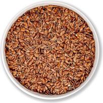 1001 Frucht - ekologiškos linų sėmenys, rudos spalvos, 1000 g, aukščiausios kokybės, neapdorotos linų sėklos, kalcio, magnio ir geležies šaltinis