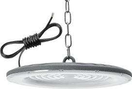 200 W LED salės prožektorius dirbtuvėms - 20000LM pramoninis garažo lubų šviestuvas, IP65 vandeniui atsparus, patalpų prožektorius 6500 K dienos šviesos baltos spalvos, UFO apvali šviesa, tinka dirbtuvėms ir gamykloms