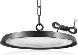 200 W UFO LED dirbtuvių lempa, 6000 K Cool White UFO LED High Bay Light, 20000 LM Indoor Spotlight IP65 vandeniui atspari pramoninė lempa High Bay Light sandėliams, gamykloms, garažams