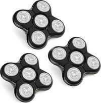 3 keičiamų têtes de têtes de rechange pour rasoir compatibles avec les rasoirs Remington RX7 Ultimate Series (non compatibles avec Remington RX5) (argent)