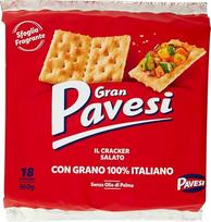 6 x Gran Pavesi Krekeriai Salati Salati Sūrus sūdytas pyragas 560 g Sausainiai Pyragaičiai