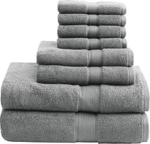 8 dalių rankšluosčių rinkinys Žr. toliau/Grey