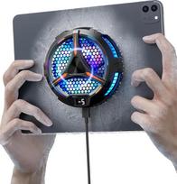 ACEDAYS iPad aušintuvas, magnetinis planšetinio kompiuterio aušintuvas iPad/Surface Pro/Samsung Tab, suderinamas su Steam Deck, universalus radiatorius su temperatūros ekranu, skirtas mobiliesiems žaidimams, Tiktok tiesioginei transliacijai