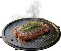 Amig - Gusseisenplatte - Ø31 cm - Gleichmäßige Wärmeverteilung und hohe Widerstandsfähigkeit - Für Kohle- oder Gasgrills - Mod. AM37